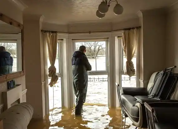 water damage restoration service North Newton